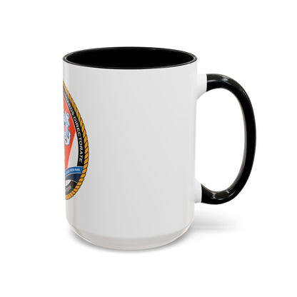 USCG HQ CG ENG 1 Comm Reg Stnd Dlr (U.S. Coast Guard) Accent Coffee Mug