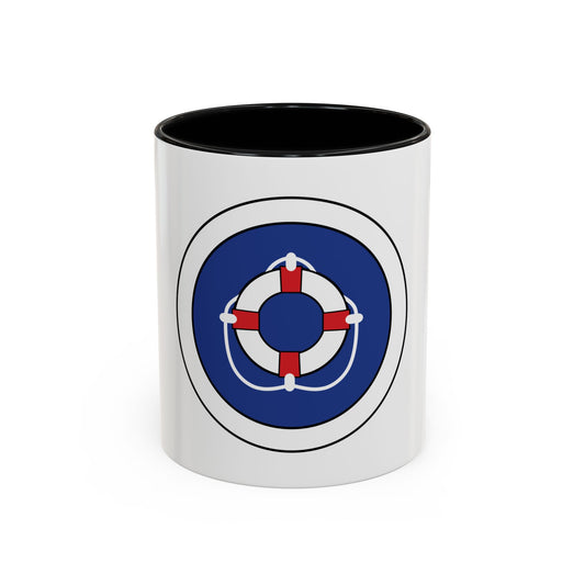 Lifesaving (Boy Scout Merit Badge) Accent Coffee Mug