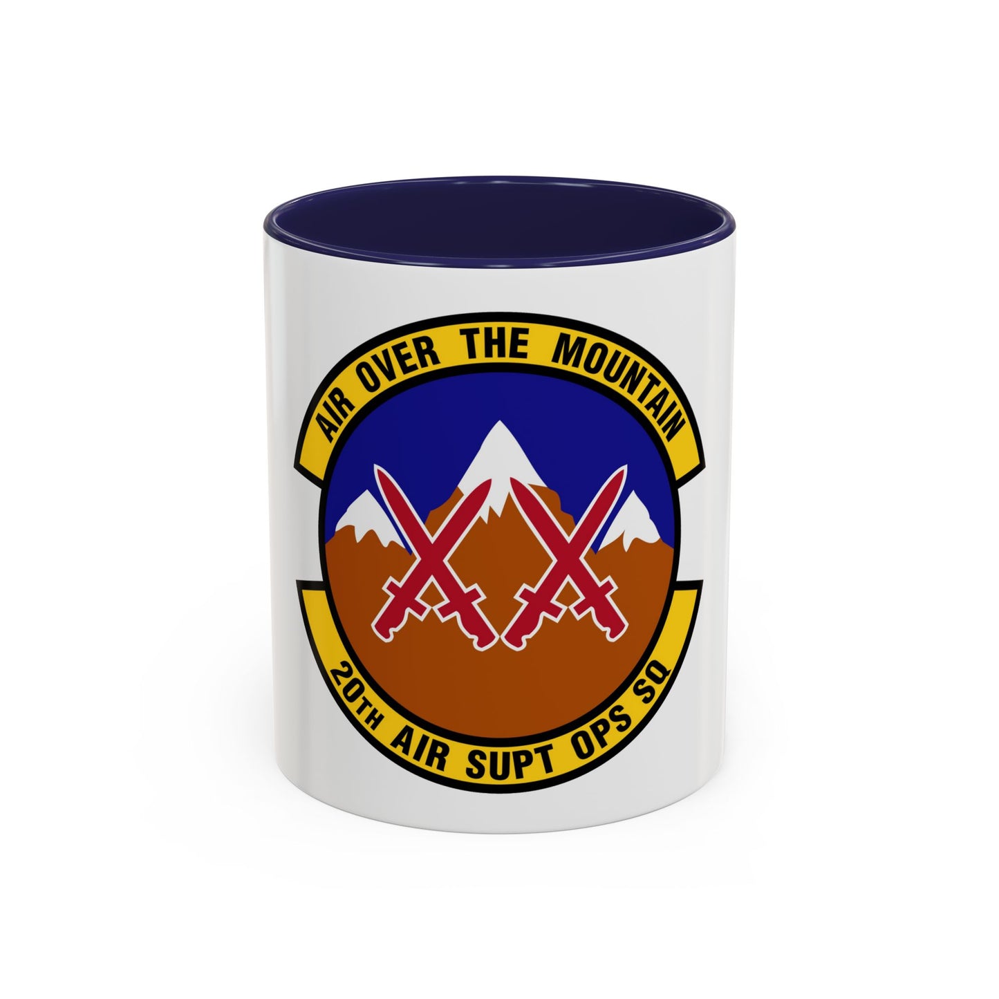 20 Air Support Operations Squadron ACC (U.S. Air Force) Accent Coffee Mug