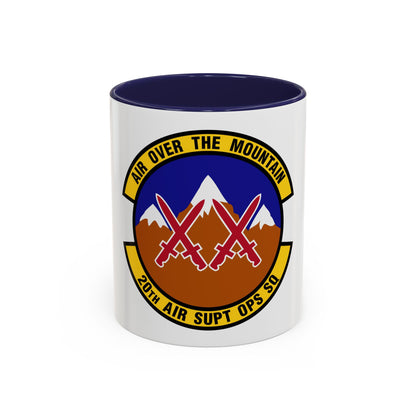 20 Air Support Operations Squadron ACC (U.S. Air Force) Accent Coffee Mug