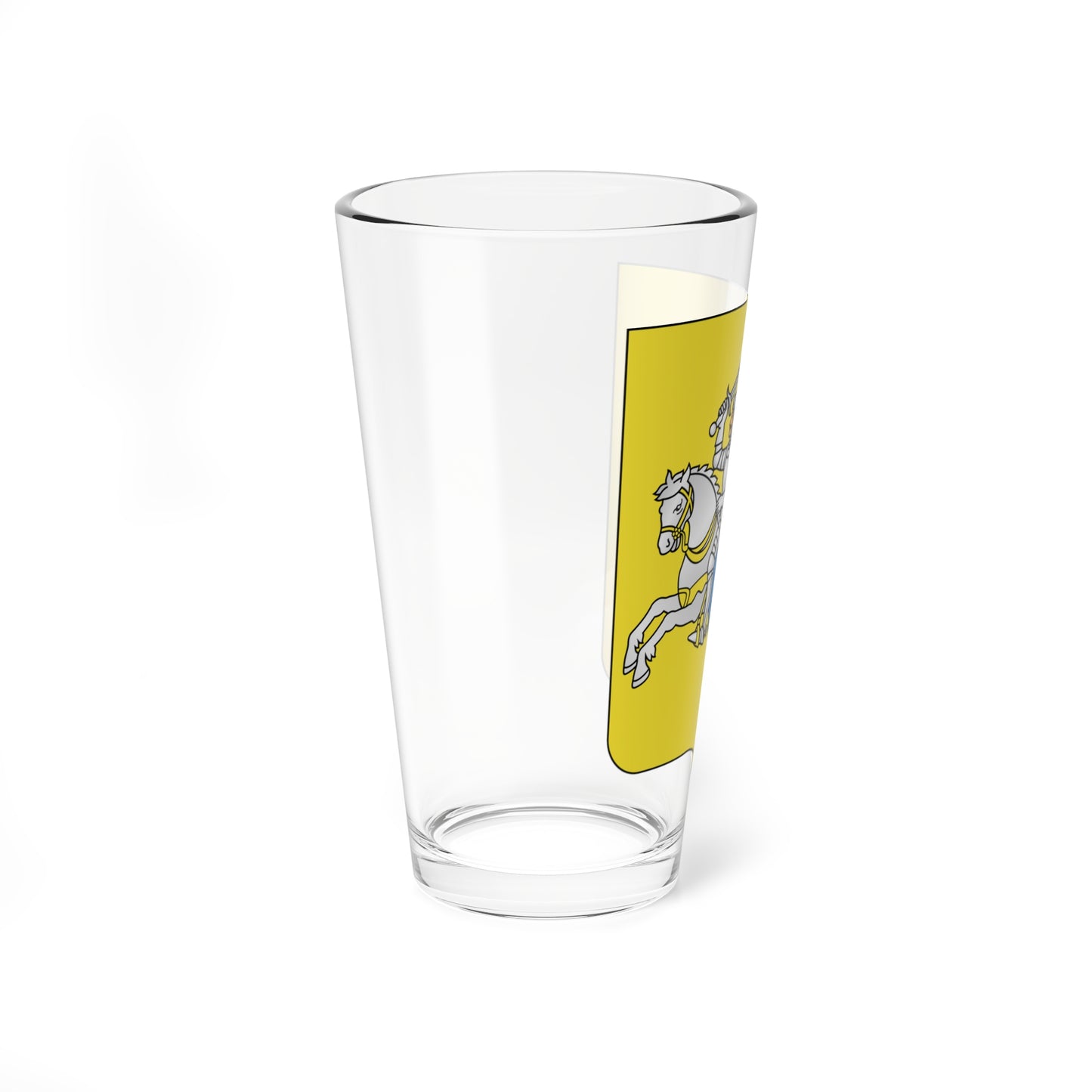 Coat of Arms of Vierchniadzvinsk Belarus (Belarus) (Coat of Arms) Pint Glass 16oz
