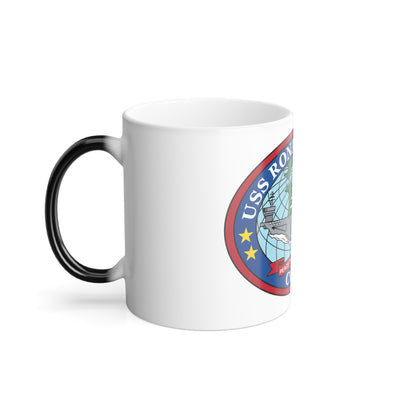 USS Ronald Reagan CVN 76 (U.S. Navy) Color Changing Mug 11oz