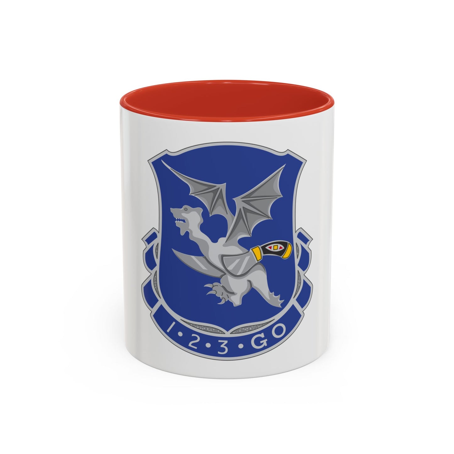 123rd Infantry Regiment (U.S. Army) Accent Coffee Mug