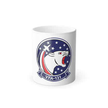 VFA 131 Wildcats Officer Mess (U.S. Navy) Color Changing Mug 11oz