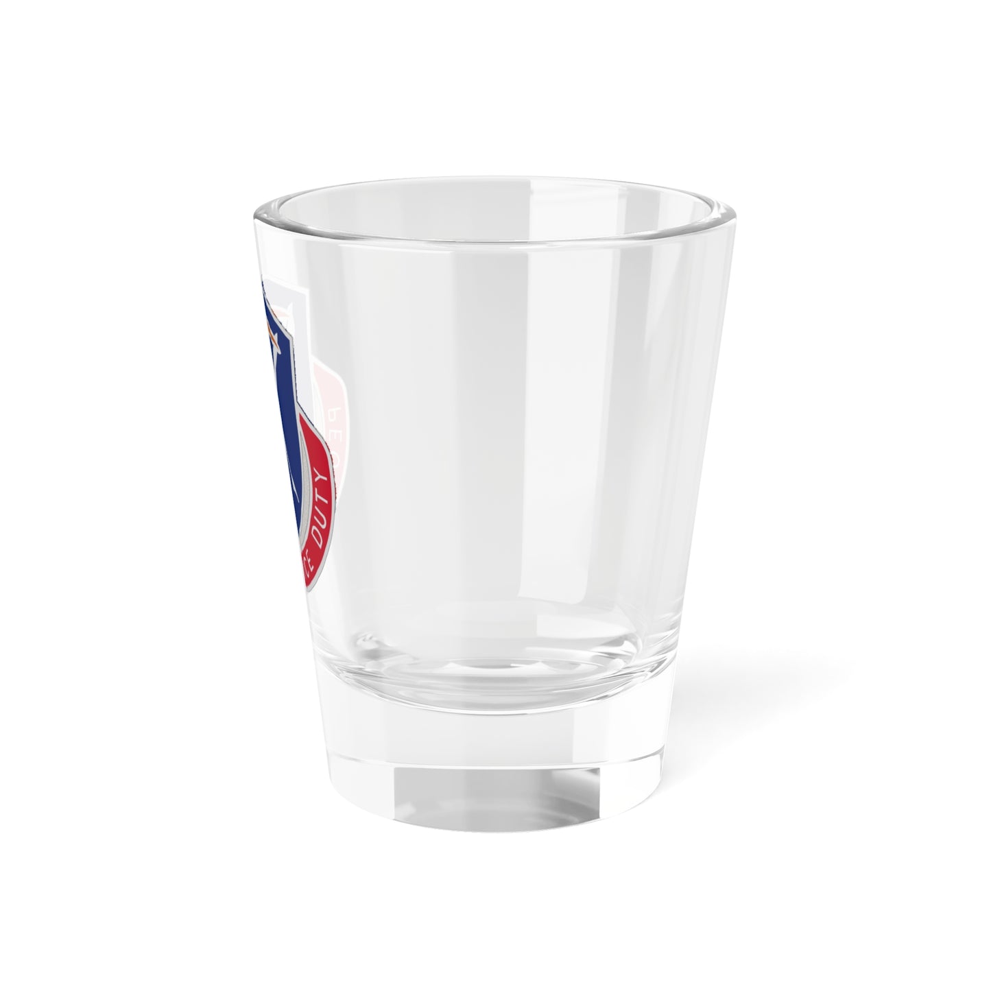 Verre à liqueur du 49e bataillon des services du personnel (armée américaine) 1,5 oz