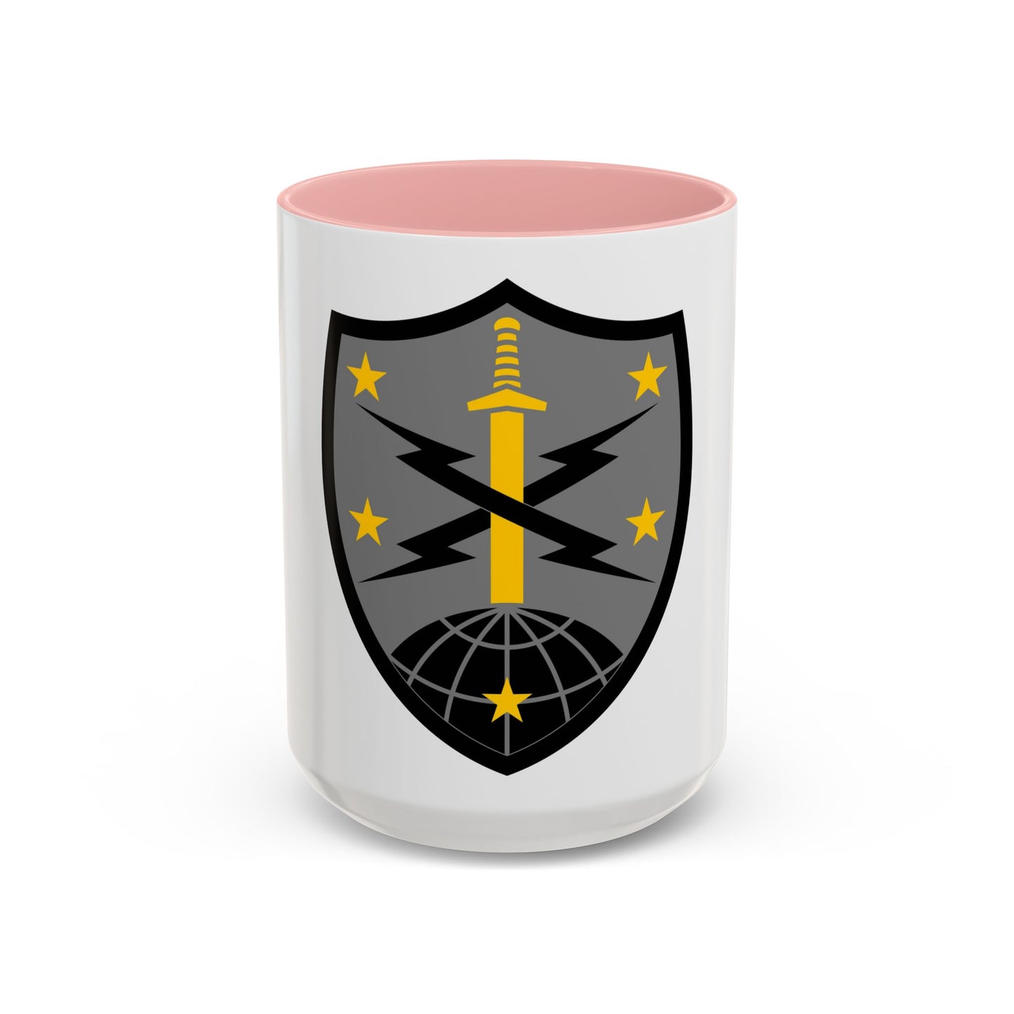 91 Cyber Brigade 2 (U.S. Army) Accent Coffee Mug