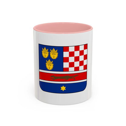 Coat of arms of Croatia (State of Slovenes, Croats and Serbs) - Accent Coffee Mug
