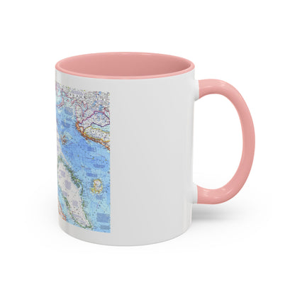 Arctic Ocean (1971) (Map) Accent Coffee Mug
