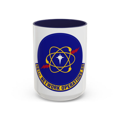 561 Network Operations Squadron ACC (U.S. Air Force) Accent Coffee Mug