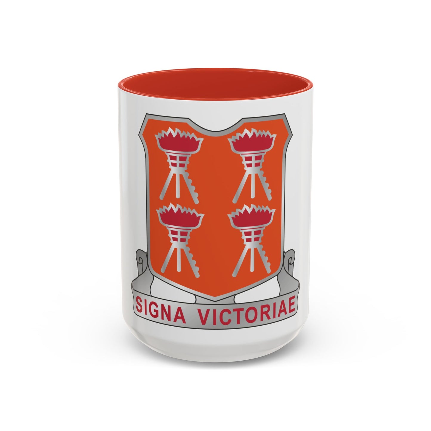 447 Signal Battalion (U.S. Army) Accent Coffee Mug