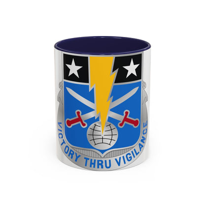 108 Military Intelligence Battalion (U.S. Army) Accent Coffee Mug