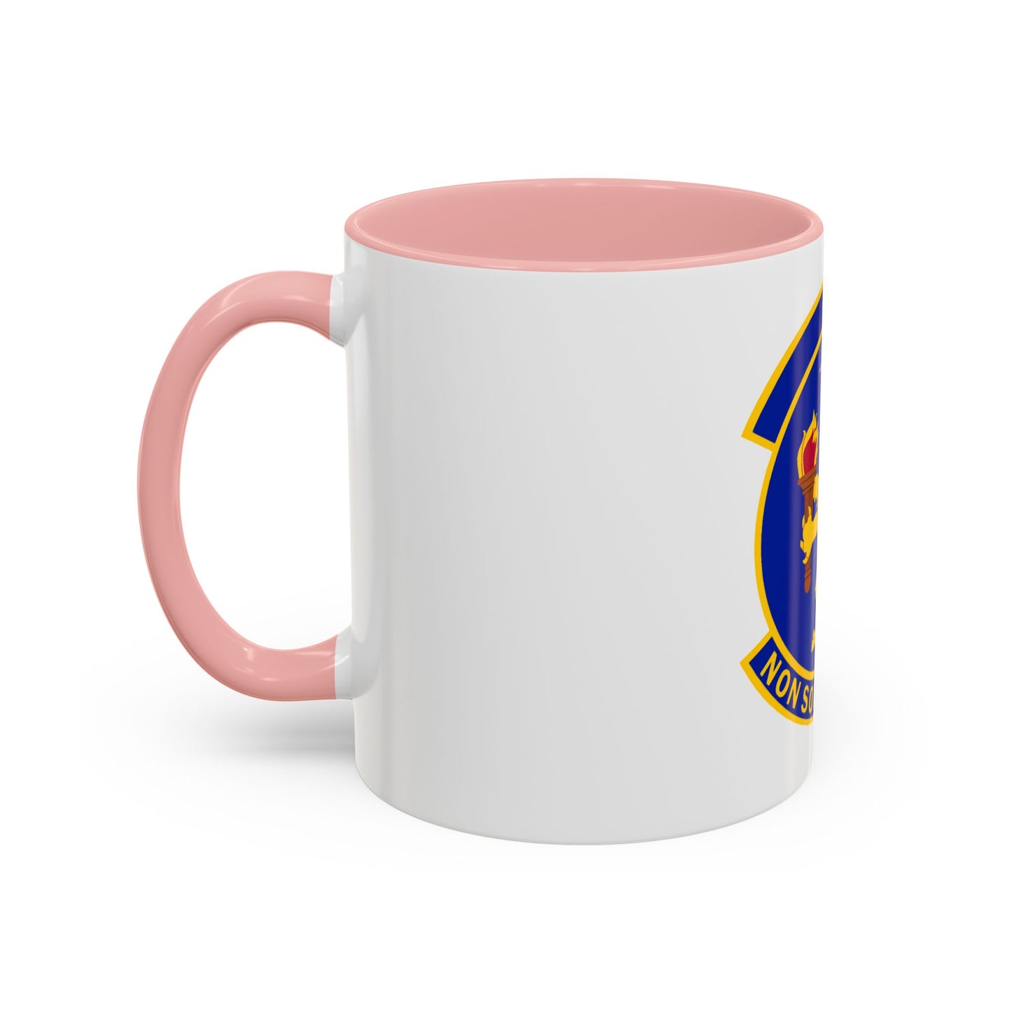 100 Operations Support Squadron USAFE (U.S. Air Force) Accent Coffee Mug