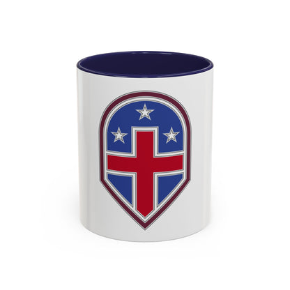 332 Medical Brigade 3 (U.S. Army) Accent Coffee Mug