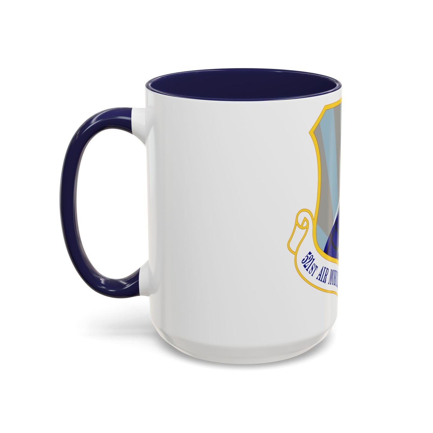 521st Air Mobility Operations Wing (U.S. Air Force) Accent Coffee Mug