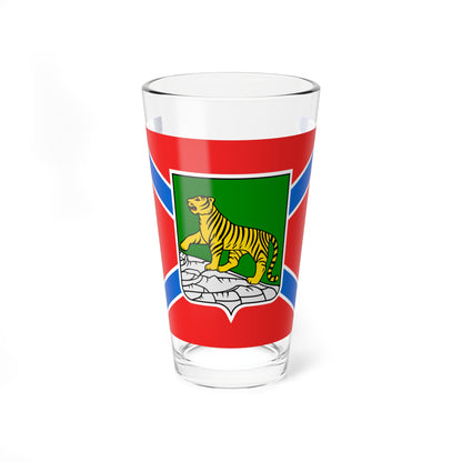 Flag of Vladivostok (Russia) Pint Glass 16oz