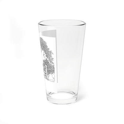Illustration From Woman's Magazine, 1930 (2) - Pint Glass 16oz