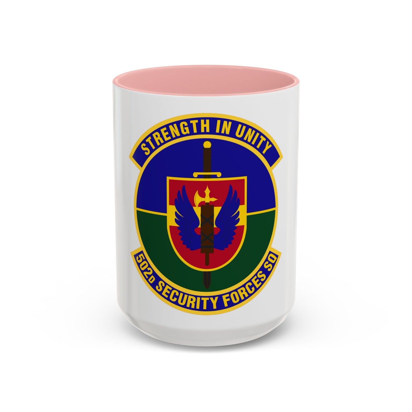502d Security Forces Squadron (U.S. Air Force) Accent Coffee Mug