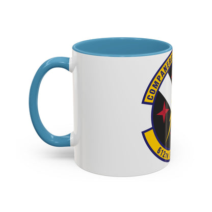 612th Support Squadron (U.S. Air Force) Accent Coffee Mug