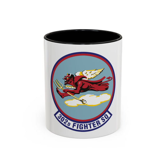 302d Fighter Squadron (U.S. Air Force) Accent Coffee Mug