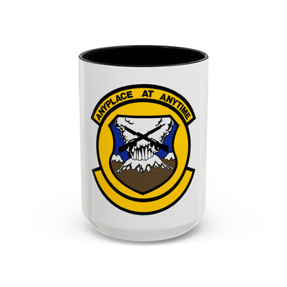 446 Security Forces Squadron AFRC (U.S. Air Force) Accent Coffee Mug