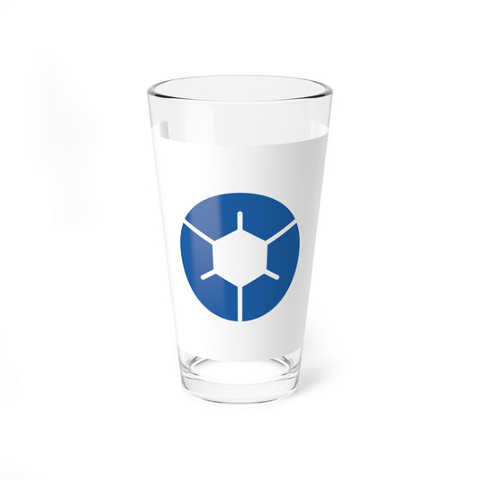 Flag of Marugame Kagawa (Japan) Pint Glass 16oz