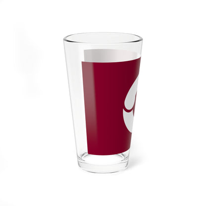 Flag of Ishikoshi Miyagi 1967-2005 (Japan) Pint Glass 16oz