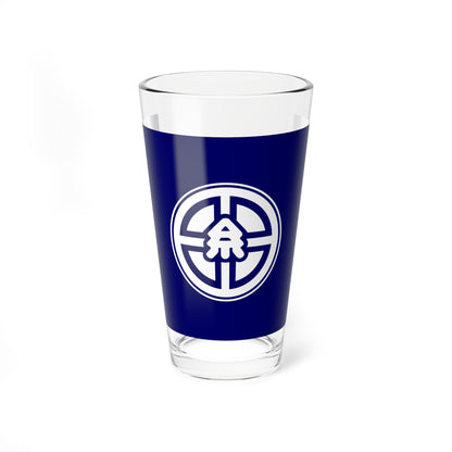 Flag of Itoda Fukuoka no text (Japan) Pint Glass 16oz