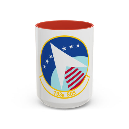 193 Special Operations Squadron (U.S. Air Force) Accent Coffee Mug