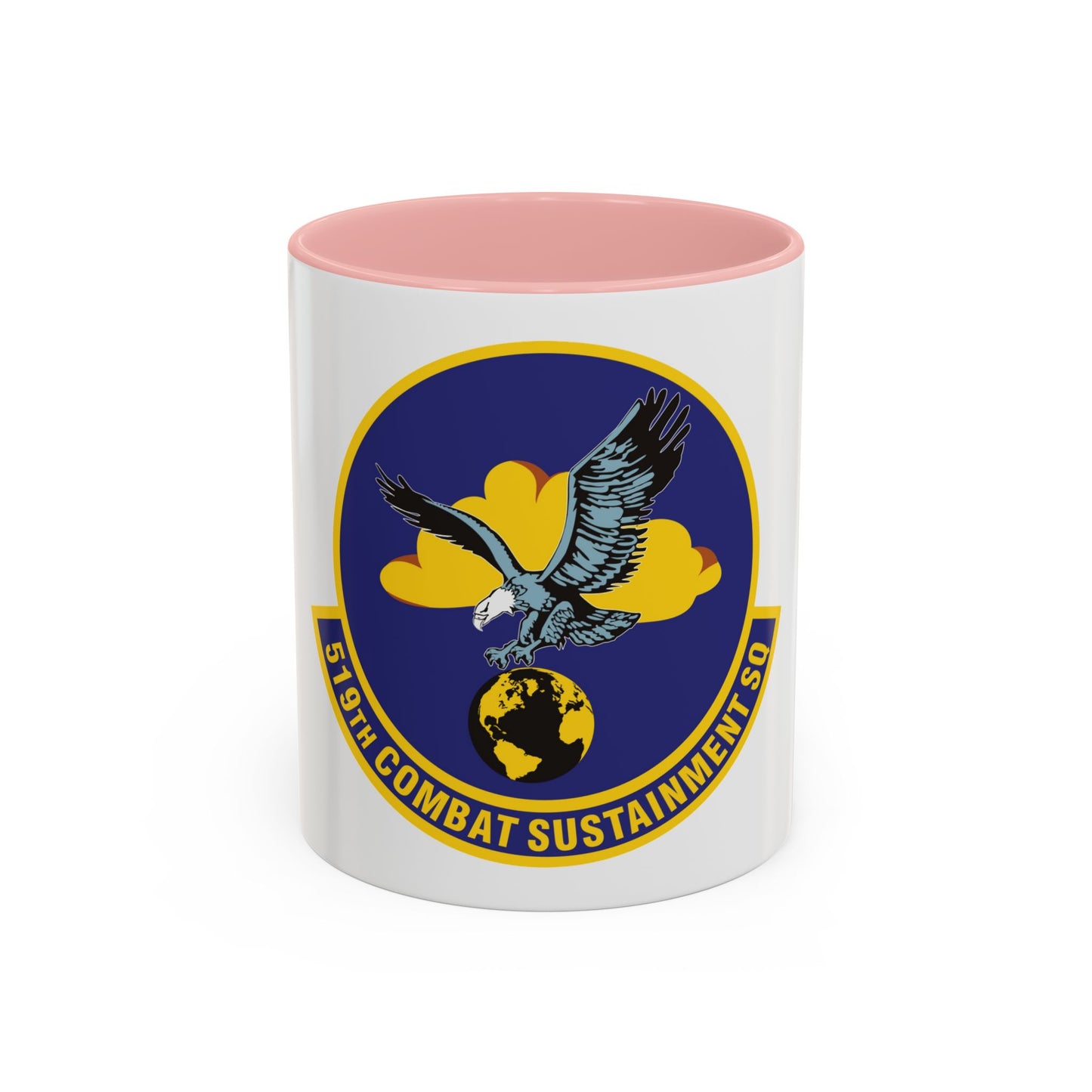 519th Combat Sustainment Squadron (U.S. Air Force) Accent Coffee Mug