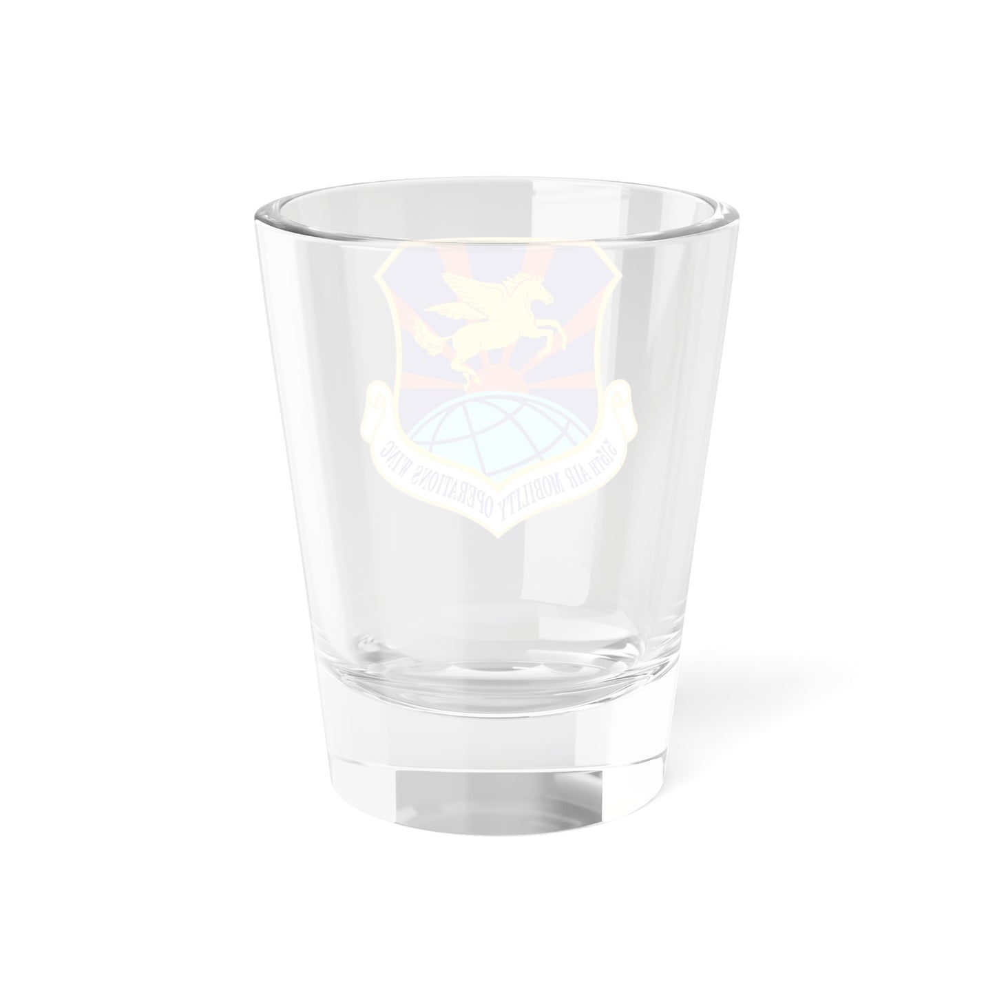 515 Air Mobility Operations Wing AMC (U.S. Air Force) Shot Glass 1.5oz