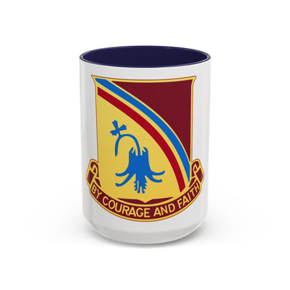 22 Transportation Battalion (U.S. Army) Accent Coffee Mug