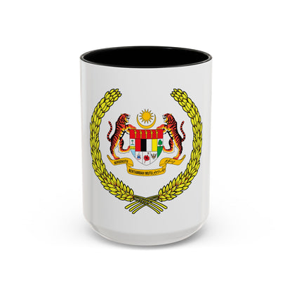 Arms of the Yang di-Pertuan Agong of Malaysia - Accent Coffee Mug