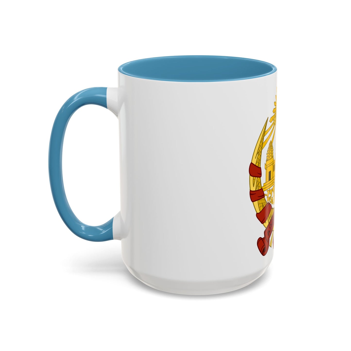 Coat of arms of the Khmer Republic - Accent Coffee Mug