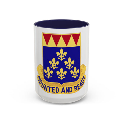 146 Cavalry Regiment (U.S. Army) Accent Coffee Mug