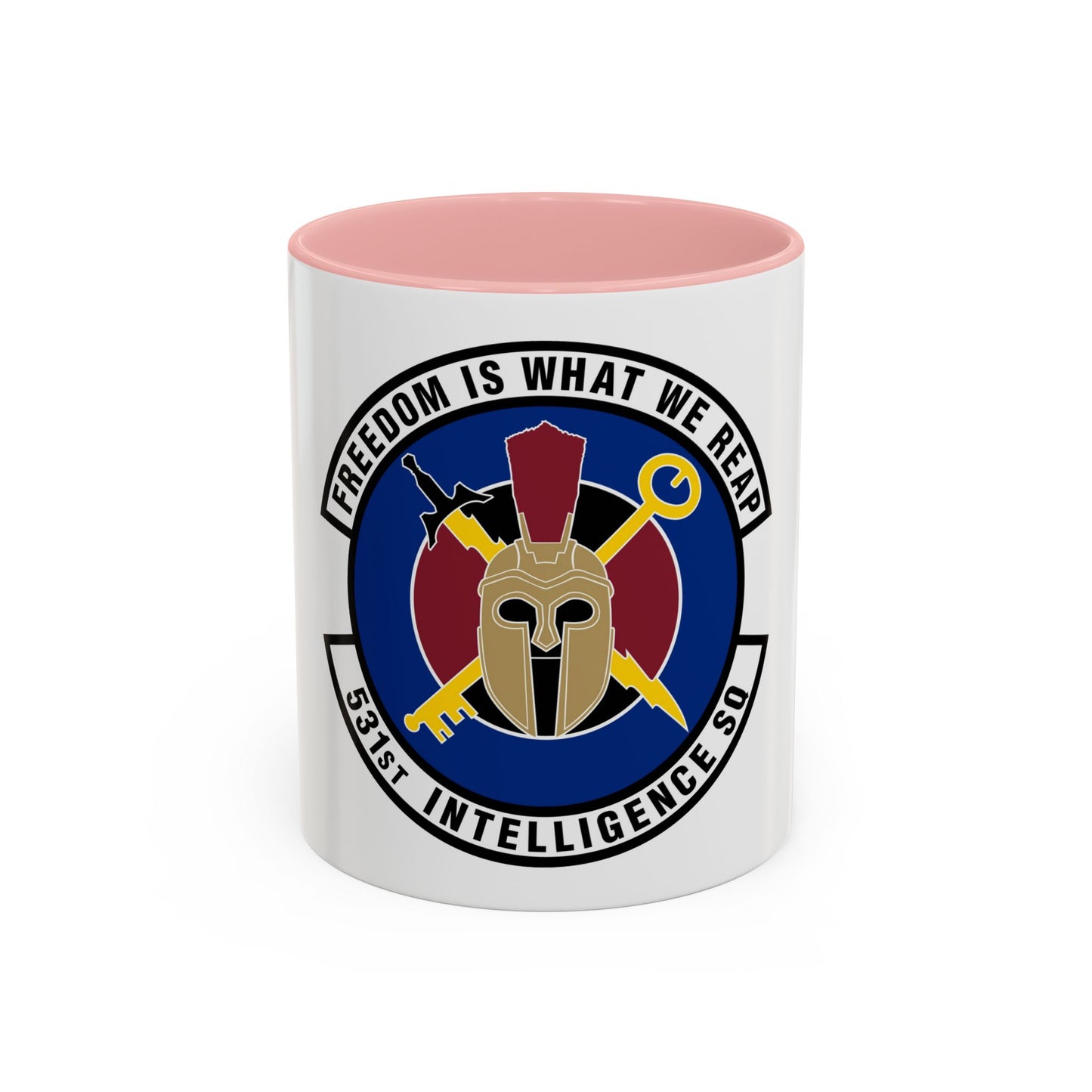 531 Intelligence Squadron ACC (U.S. Air Force) Accent Coffee Mug