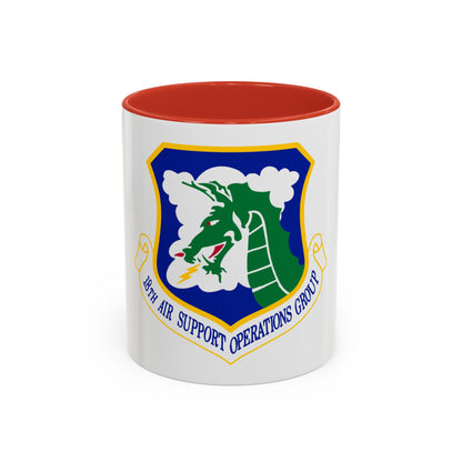 18 Air Support Operations Group ACC (U.S. Air Force) Accent Coffee Mug