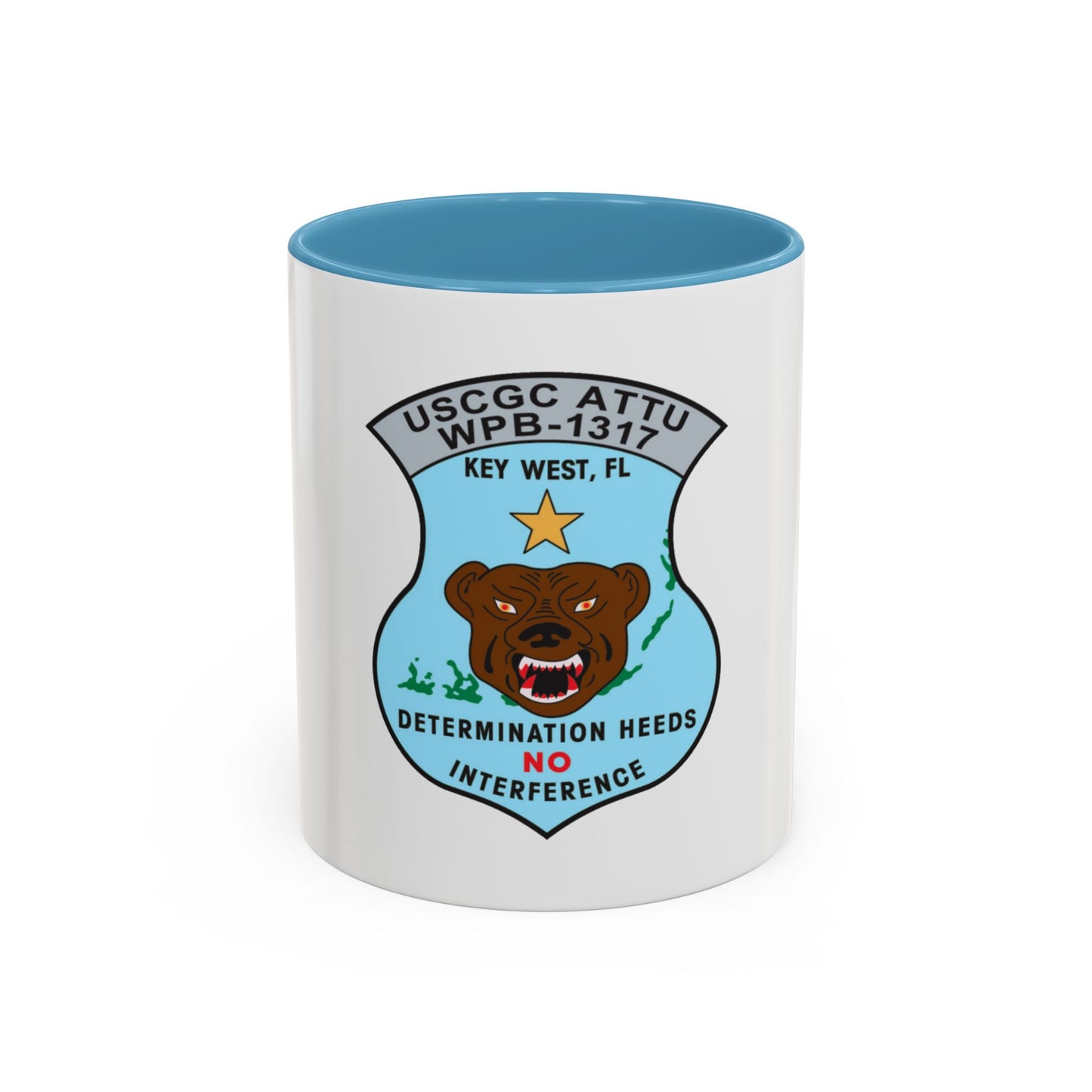 USCGC Attu WPB 1317   Key West FL (U.S. Coast Guard) Accent Coffee Mug