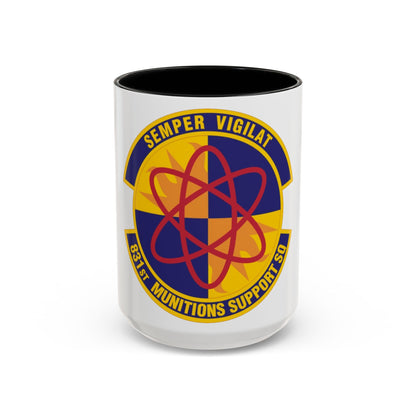 831st Munitions Support Squadron (U.S. Air Force) Accent Coffee Mug