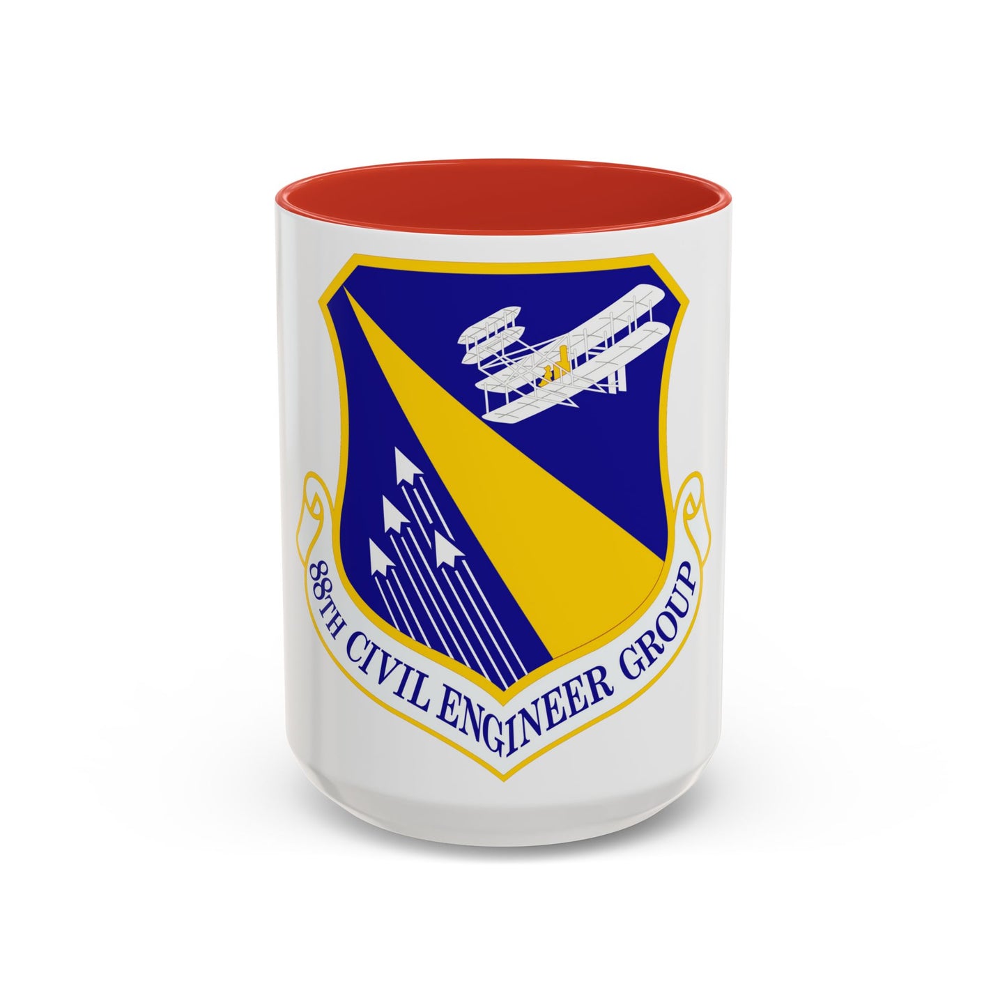 88 Civil Engineer Group AFMC (U.S. Air Force) Accent Coffee Mug