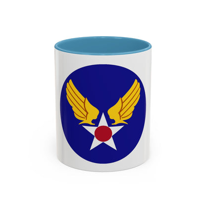 Army Air Forces Historical Insignia (U.S. Air Force) Accent Coffee Mug
