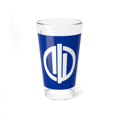 Flag of Nakasen Akita 1956-2005 (Japan) Pint Glass 16oz