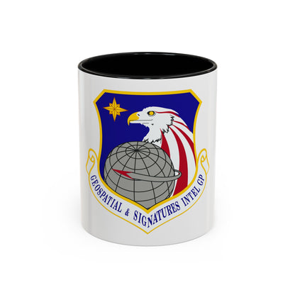 Geospatial and Signatures Intelligence Group (U.S. Air Force) Accent Coffee Mug