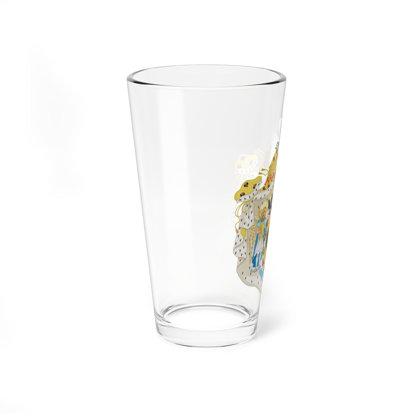 Sred gerb ru (Russia) (Coat of Arms) Pint Glass 16oz