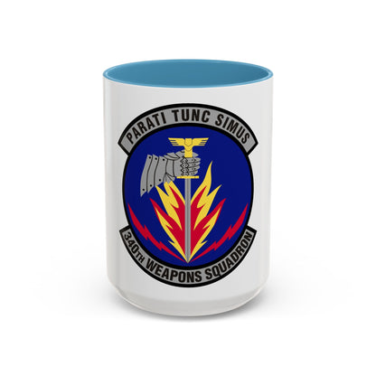 340th Weapons Squadron (U.S. Air Force) Accent Coffee Mug