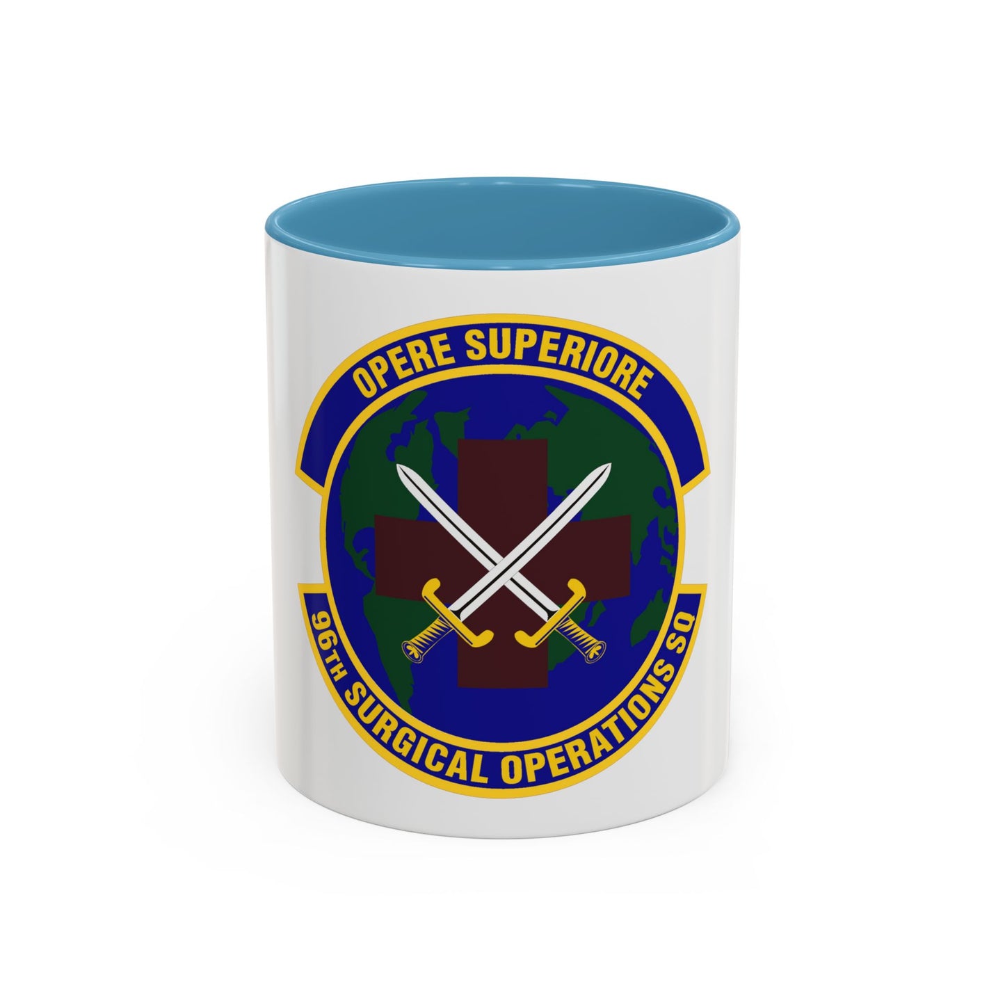 96th Surgical Operations Squadron (U.S. Air Force) Accent Coffee Mug