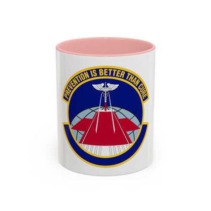 56 Operational Medical Readiness Squadron AETC (U.S. Air Force) Accent Coffee Mug
