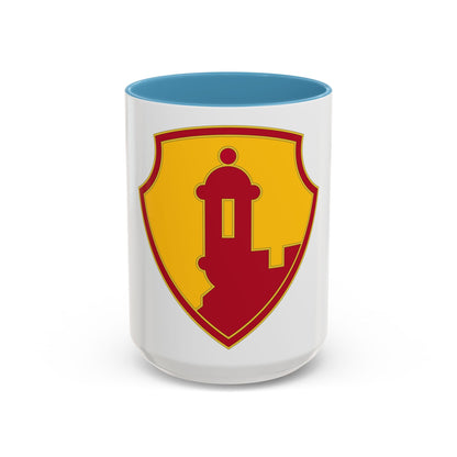 1ST MISSION SUPPORT COMMAND (U.S. Army) Accent Coffee Mug