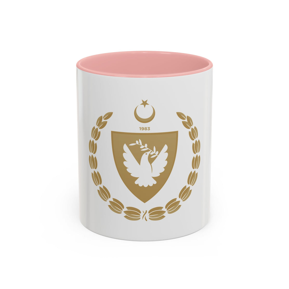 Emblem of the Presidency of the Turkish Republic of Northern Cyprus - Accent Coffee Mug