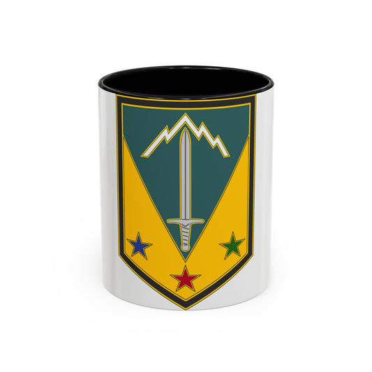 3 Maneuver Enhancement Brigade (U.S. Army) Accent Coffee Mug