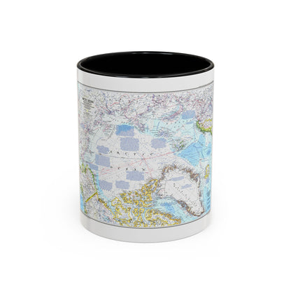 Arctic Ocean (1983) (Map) Accent Coffee Mug